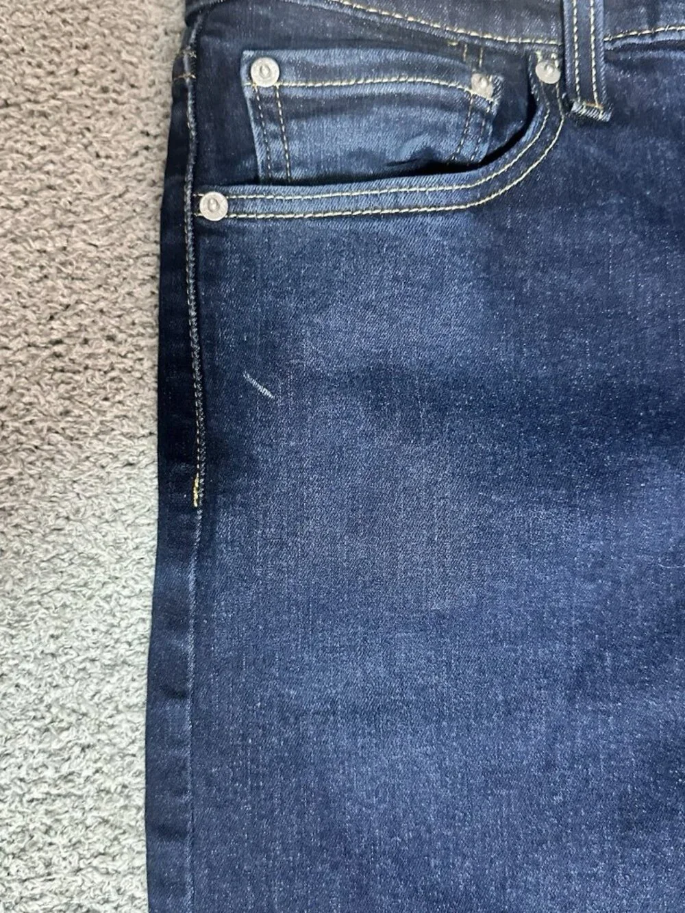 Levi's Jeans Men’s 33x29 (Tag 33/30) 512 Dark Wash Slim Taper Denim Low Rise